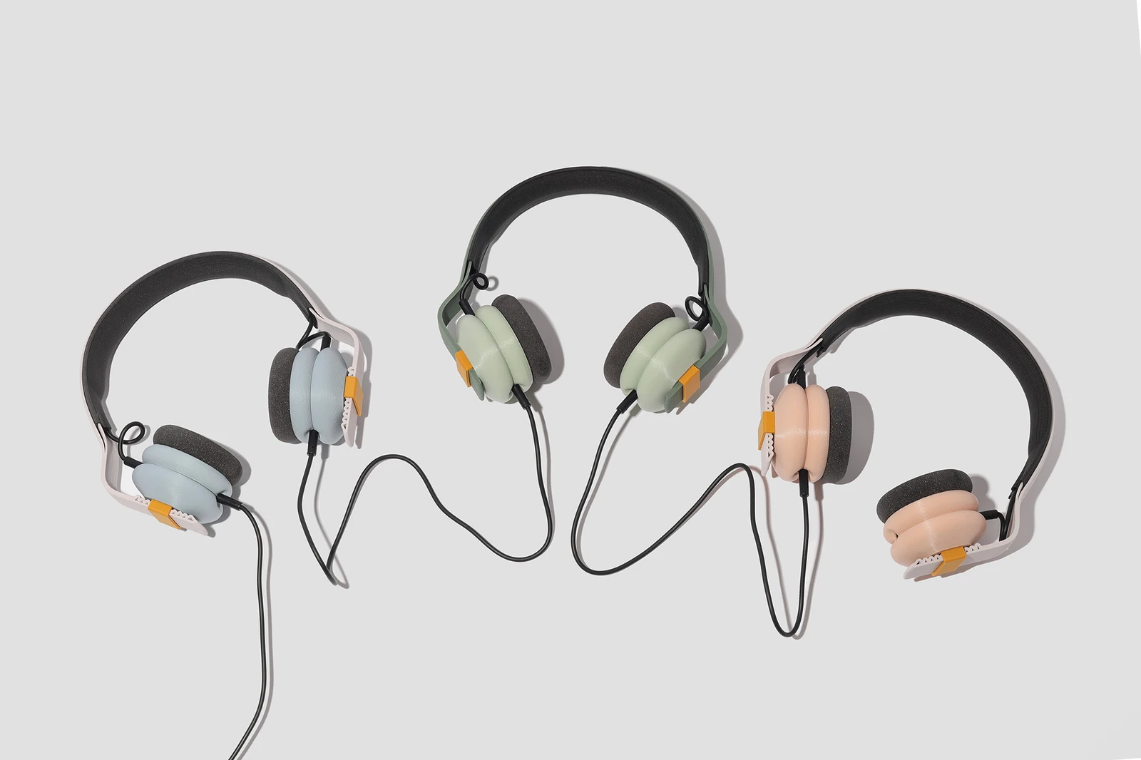 Kibu modular circular headphones by London design studio Morrama